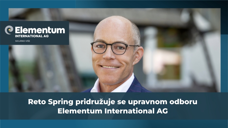 Reto Spring pridružuje se upravnom odboru Elementum International AG